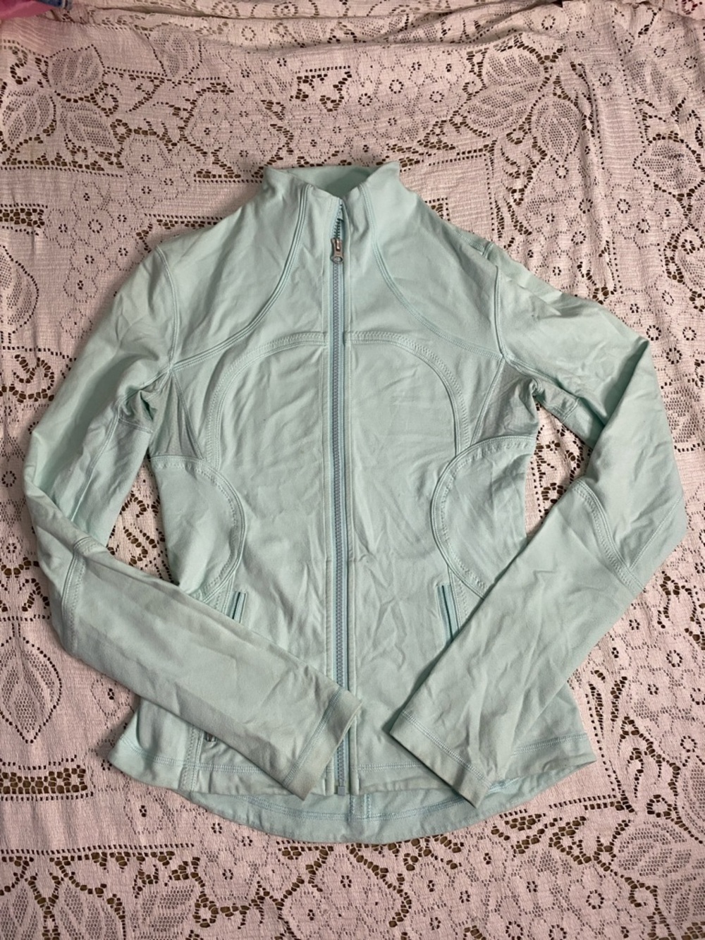Aqua define jacket by Lululemon